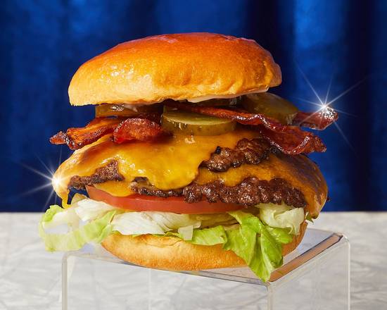 Double Bacon Smash Cheeseburger