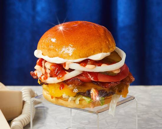 Smash Bacon Cheeseburger