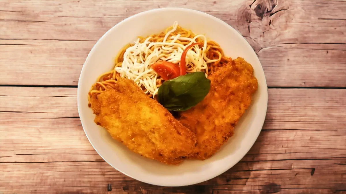 Bolognai rántott csirkemell