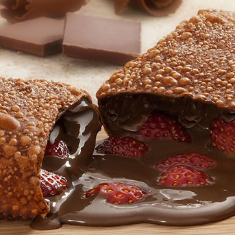Pastel Chocolate com Morango