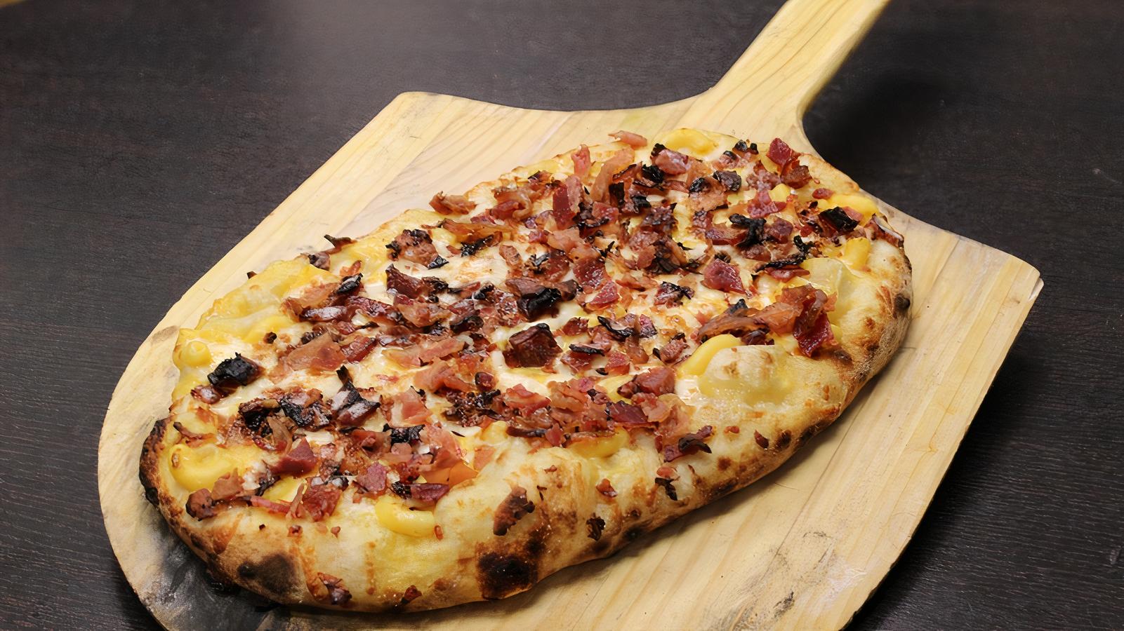 Roman Bacon Mac and Cheese