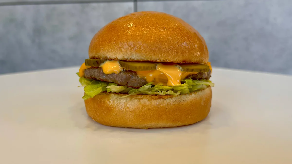 Single classic 101 burger