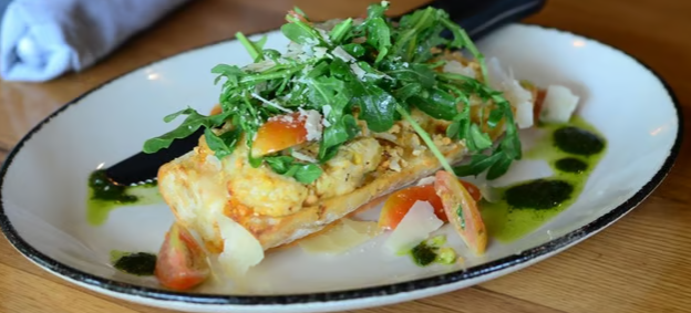 Crab and Roasted Artichoke Toast