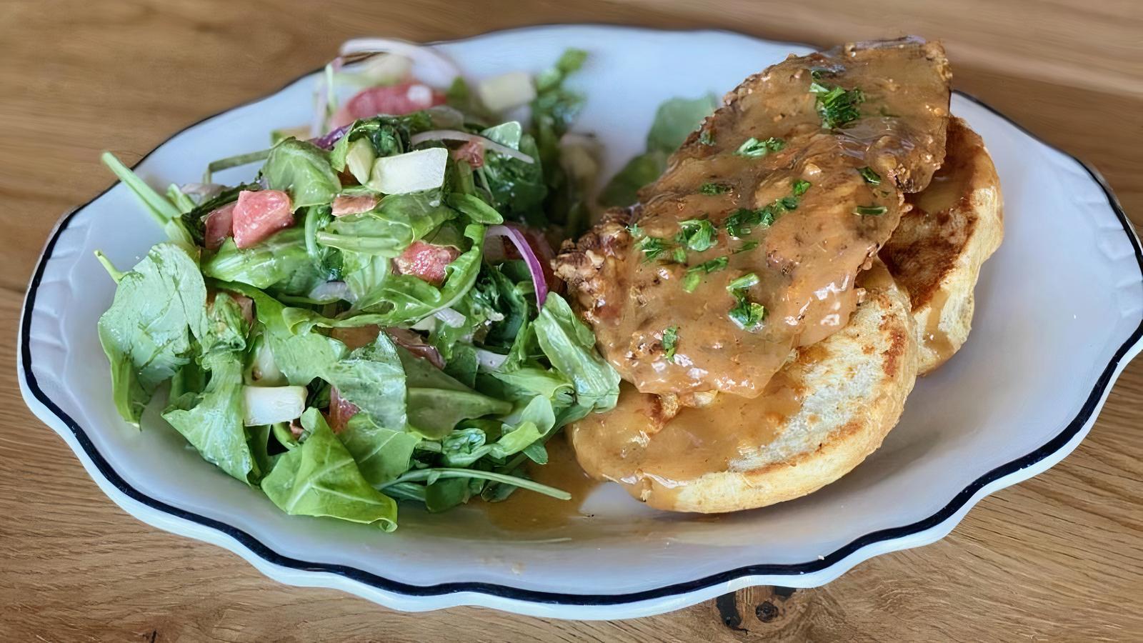 Fried Chicken and Biscuit