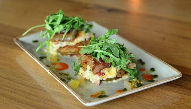 Fried Green Tomato Stacks