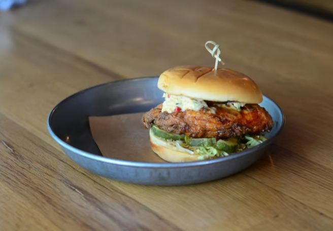Hot Honey Chicken Sandwich