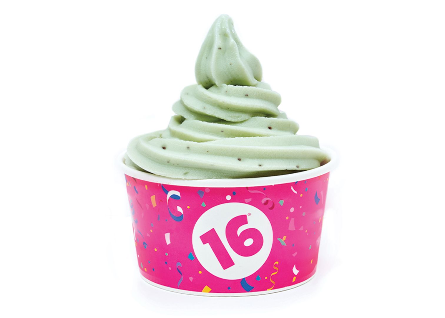 Mint Chocolate Chip Frozen Yogurt