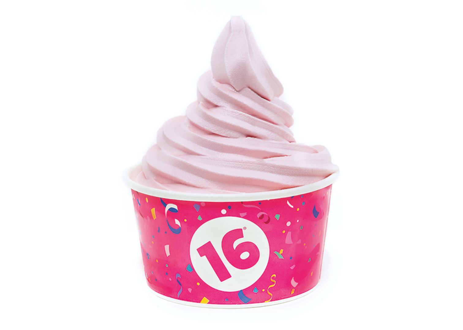 Oat Milk Strawberry Soft Serve (V)