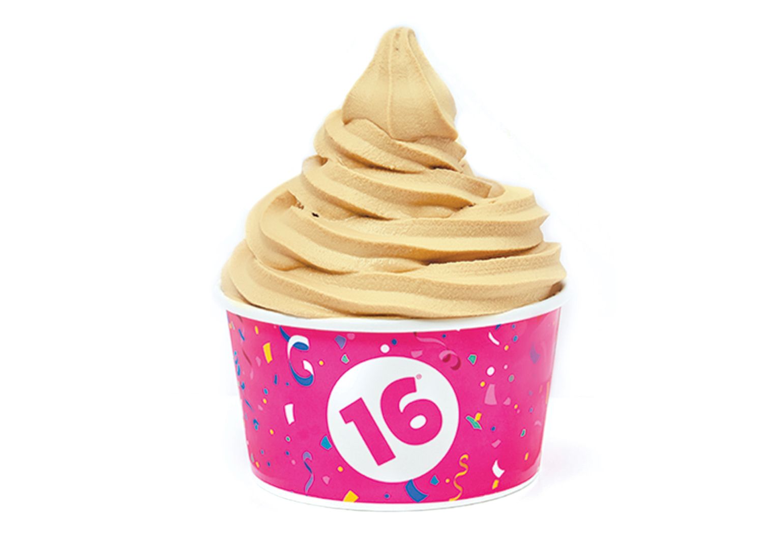 Salted Caramel Frozen Yogurt