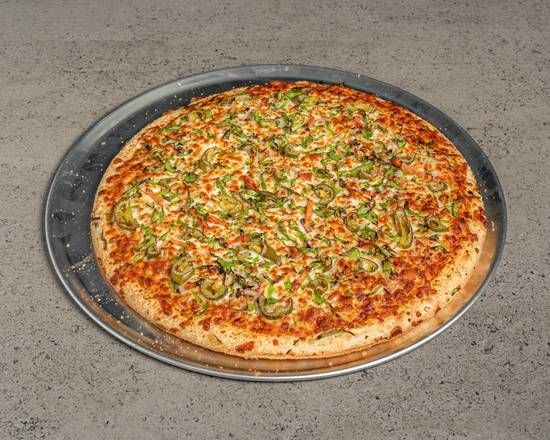 14" Large Tex-mex Vegetarian Two for One Pizzas