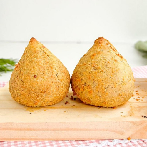 Coxinha Vegetariana de Cogumelos