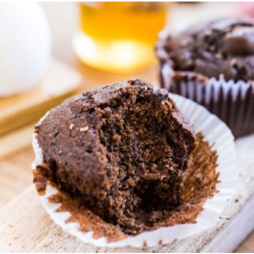 Muffin de Chocolate Meio-Amargo