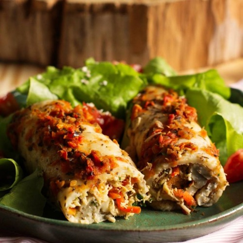 Panqueca de Frango + Bebida + Sobremesa