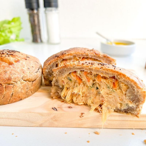 Torta Integral C/recheio de Frango