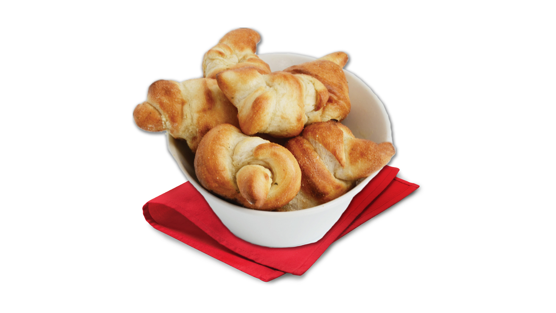 6 Pizza Knots, Garlic Parmesan
