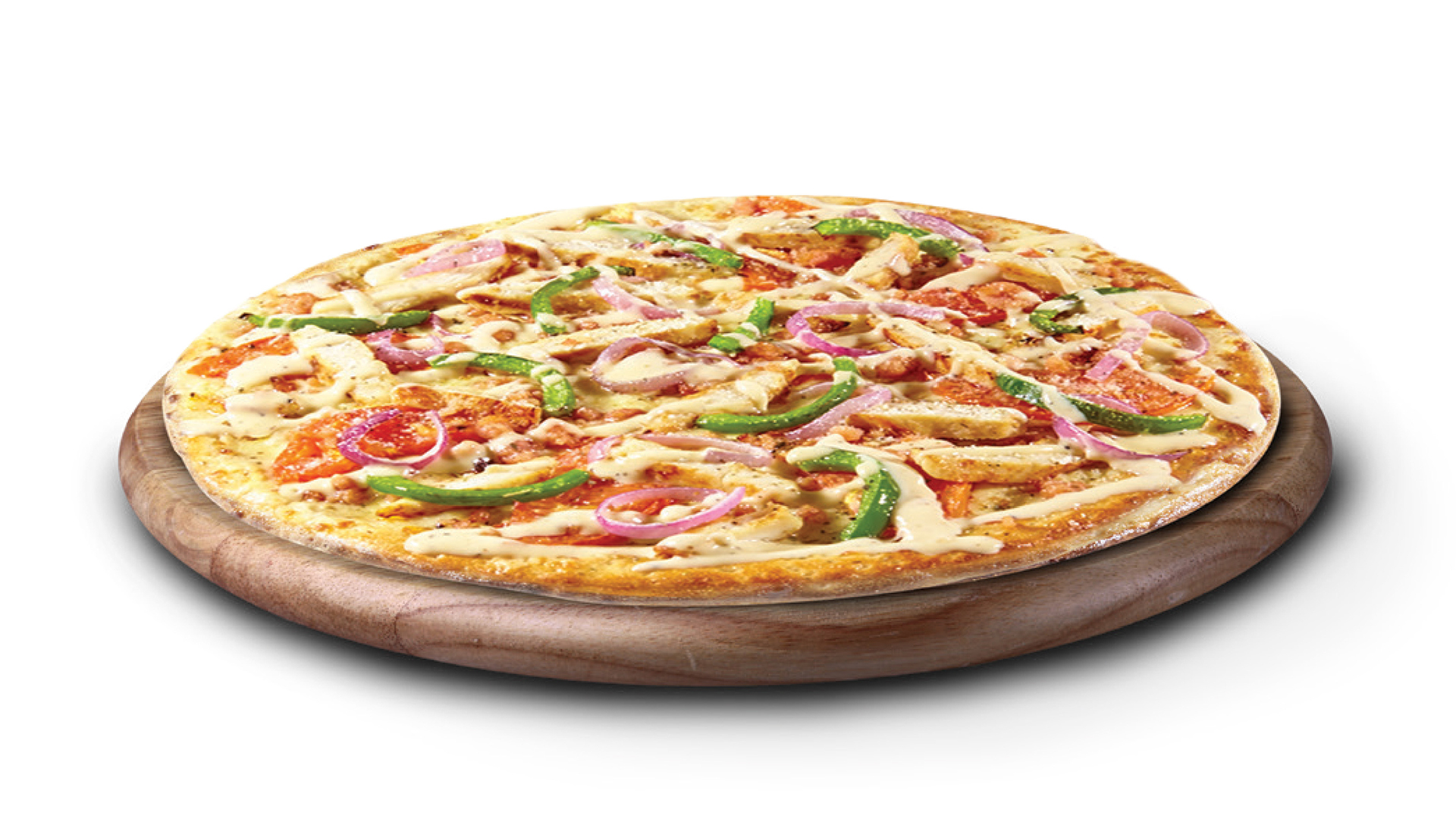 Chicken Caesar Pizza