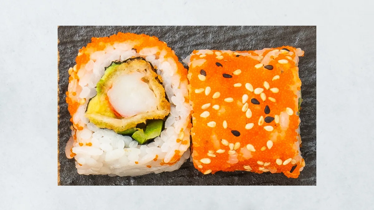 Ebi Tempura Inside Out Roll