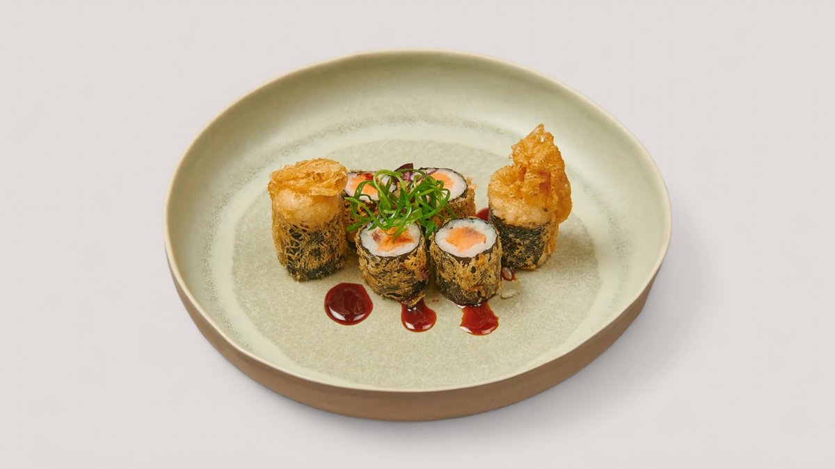 SAKE Crispy Tempura 6stk.