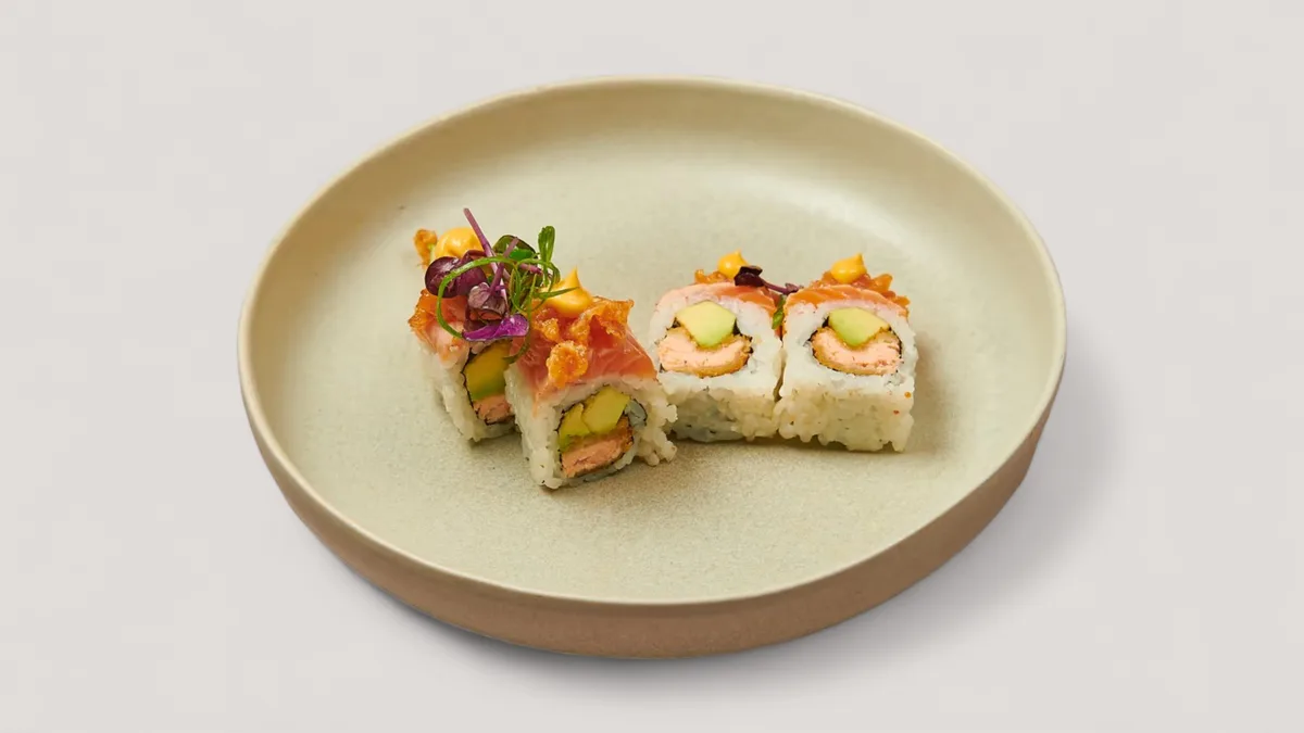 Salmon special roll