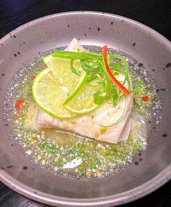 Steamed Sea Bass * (GF)