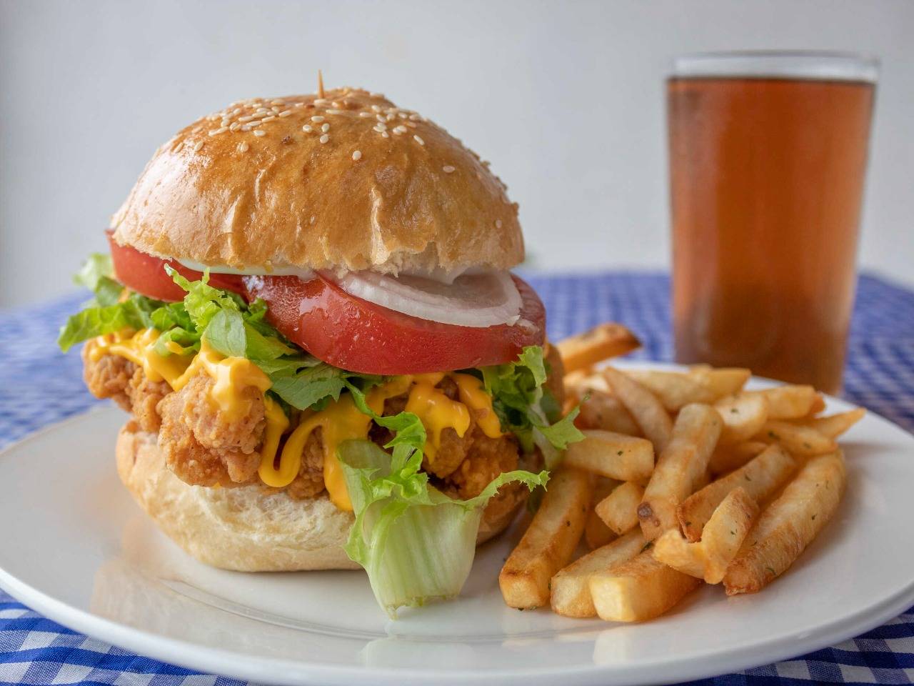 Combo Hamburguesa de Pollo Crispy
