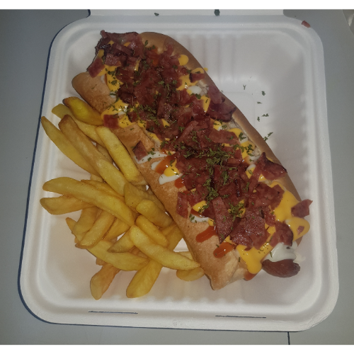 Combo Hot Dog Jumbo con Tocineta