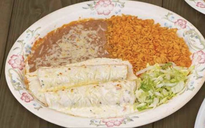 Enchiladas a La Crema