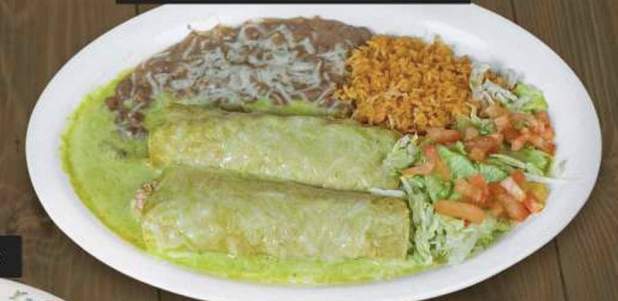 Green Poblano Enchiladas