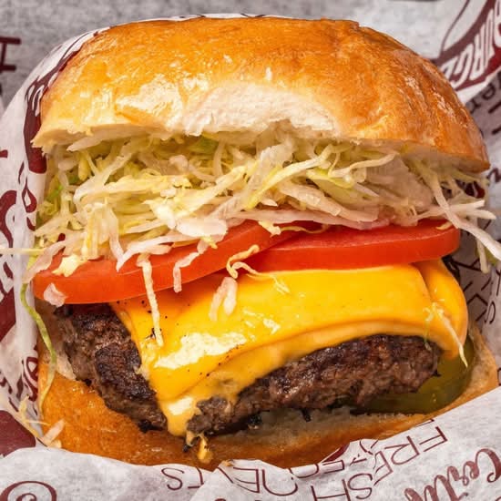 1. Classic Cheese Burger
