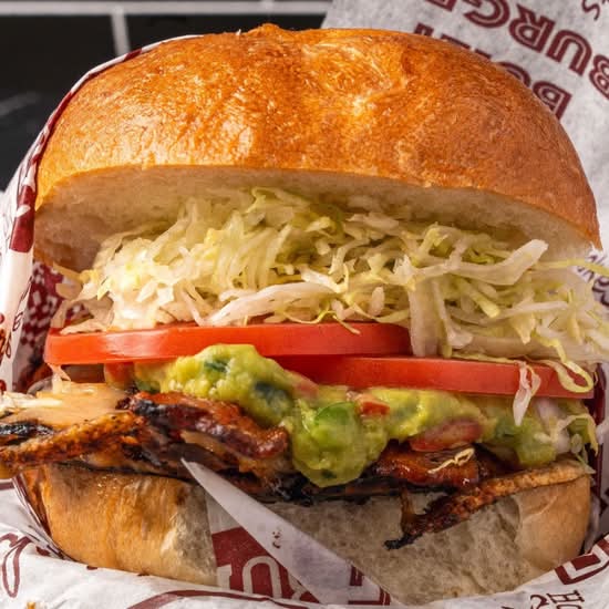 14. Chicken Club Burger