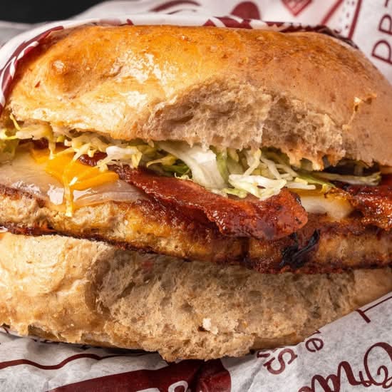 21. Turkey Bacon Cheese Burger