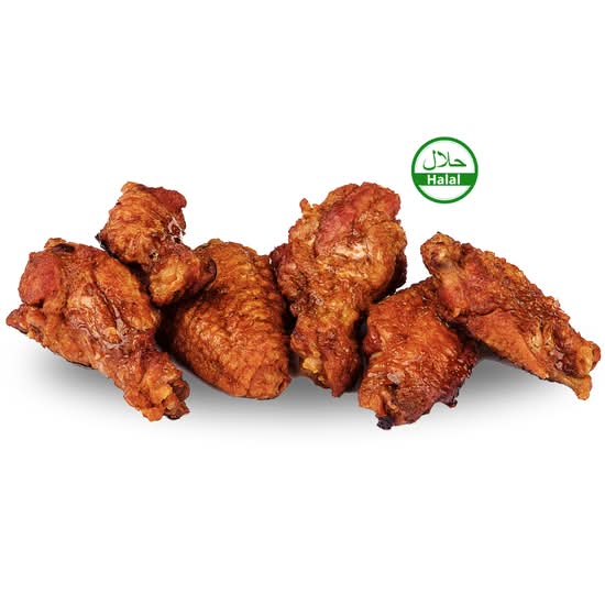 6 Halal Wings