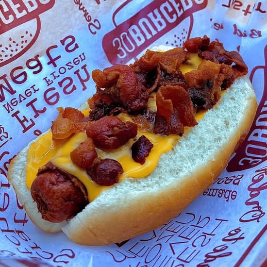 Bacon Cheese Dog