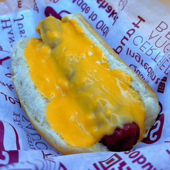 Cheese Hot Dog