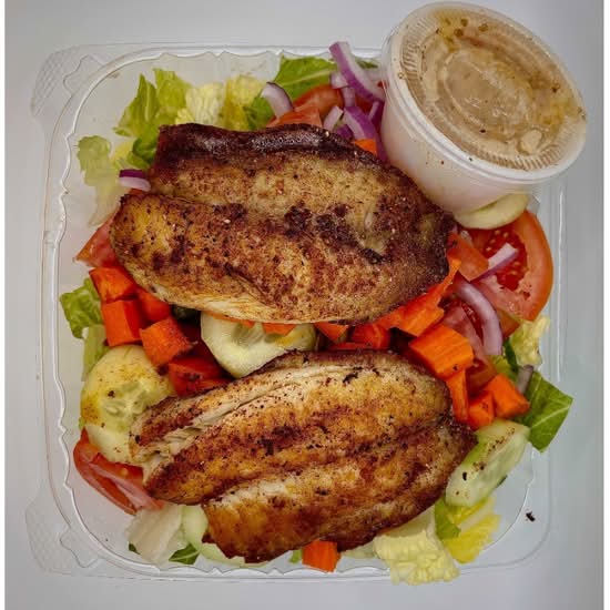 Grilled Tilapia Salad