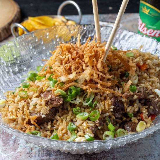 Arroz chaufa de pollo