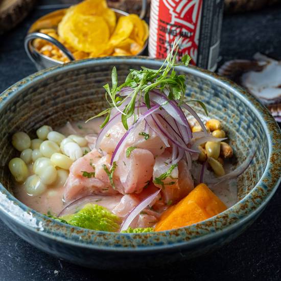 fish ceviche ( ceviche de pescado)