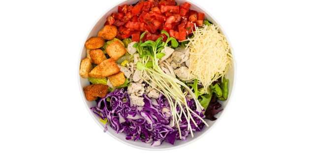 Chicken Caesar Salad (Combo)