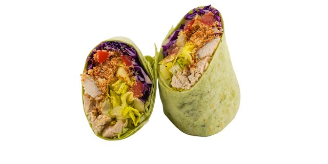 Chicken Caesar Wrap (Combo)