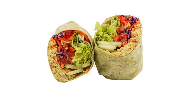 Curry Chicken Wrap (Combo)
