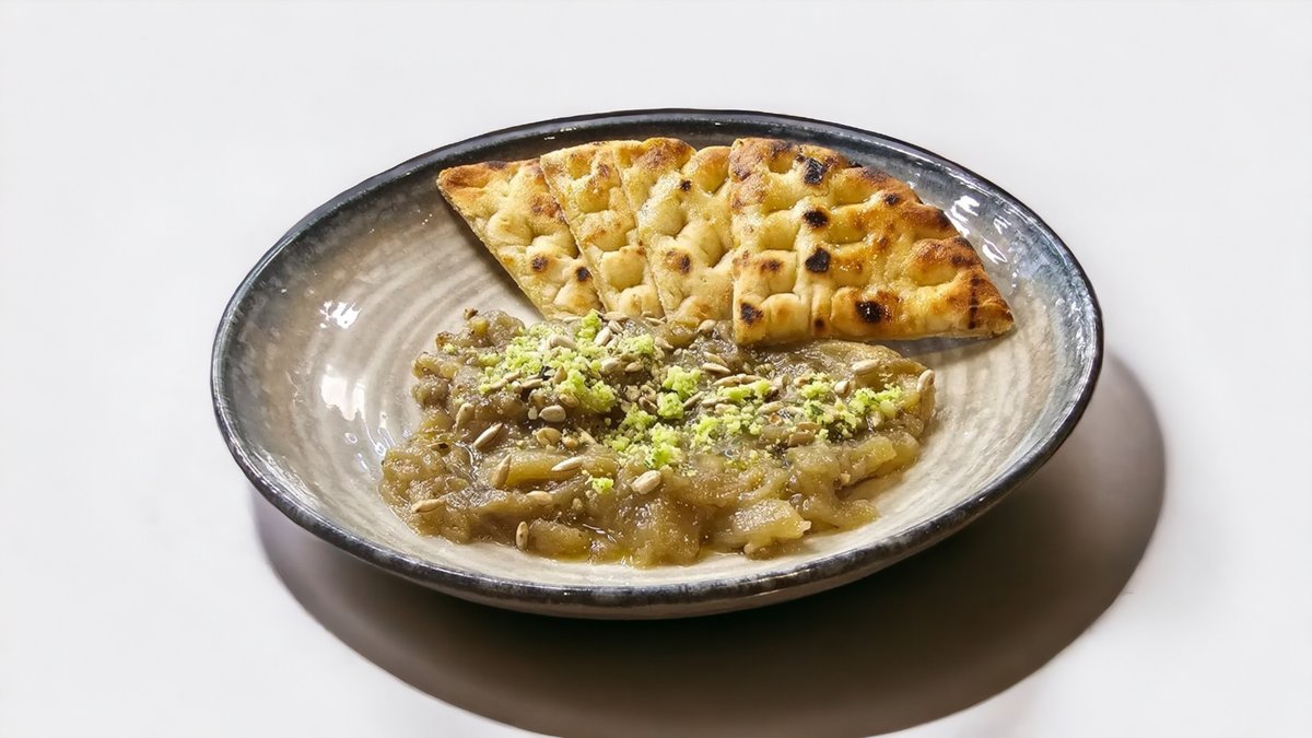 Baked Eggplant Babaganush