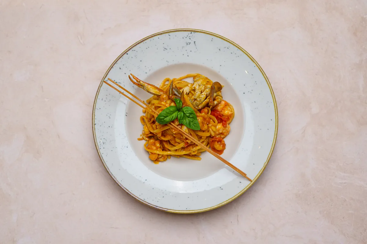 Linguini with Seafood
