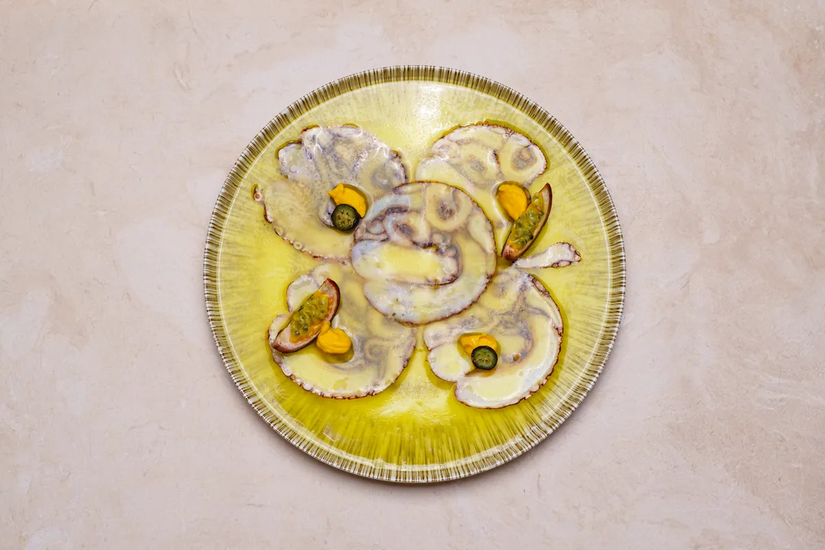 Octopus Carpaccio