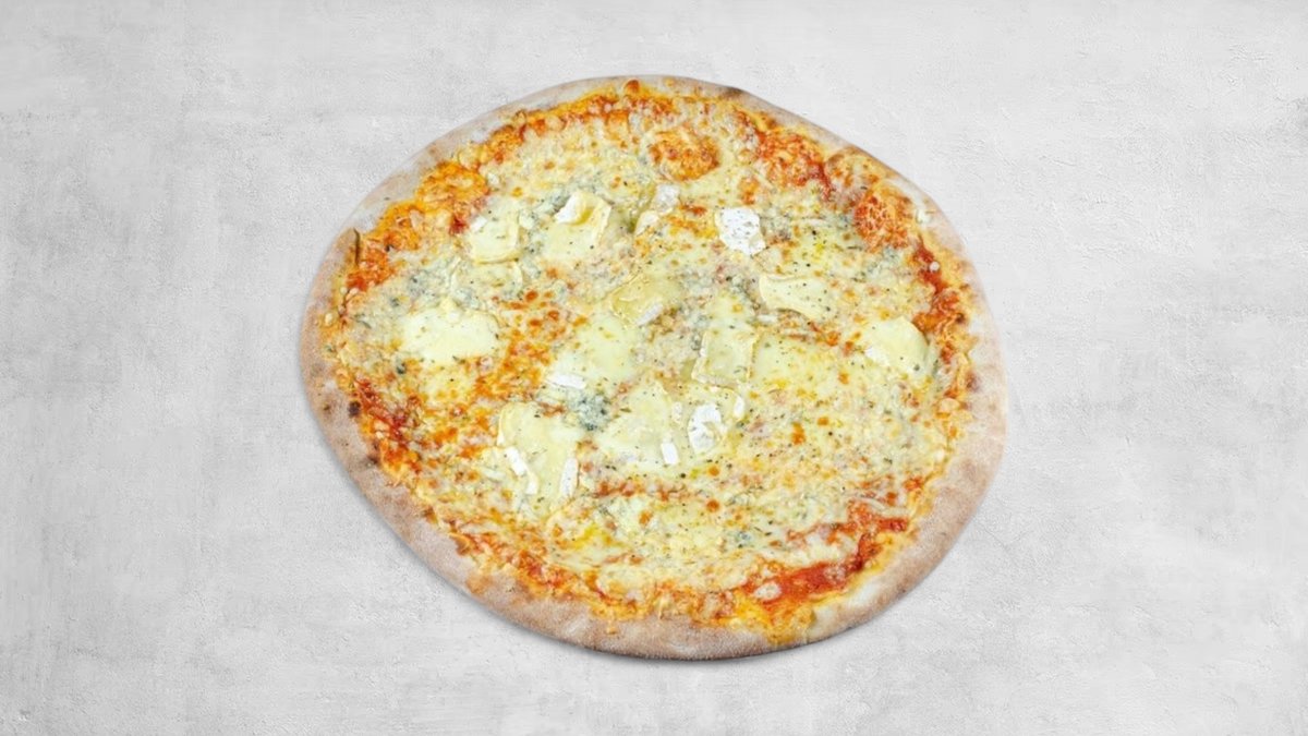 28. Pizza Quattro formaggi Crema