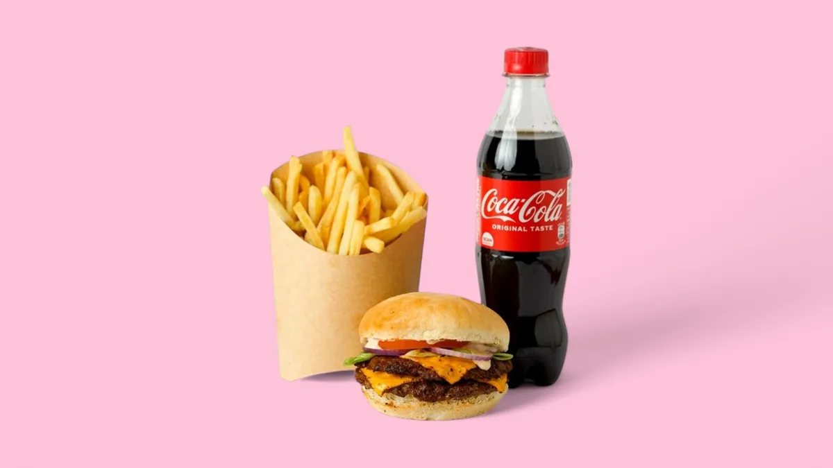 Original Burger Menu + Coca-Cola 0,5 l