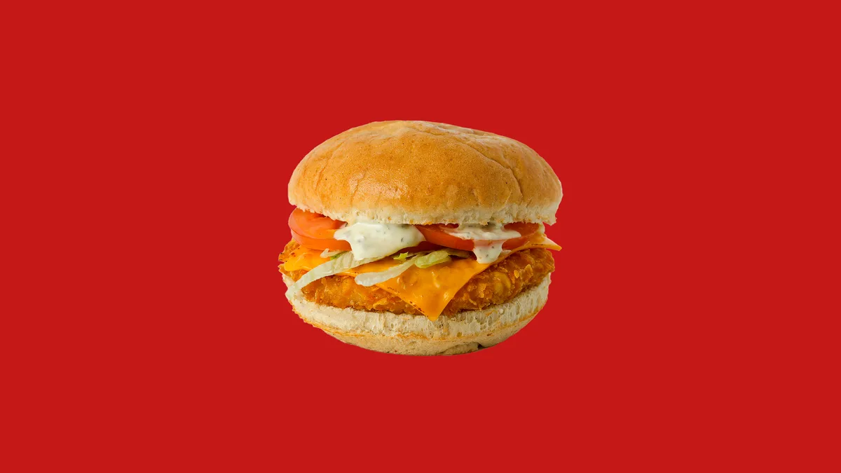 Chicken Burger + Bacon burger ❤️‍🔥