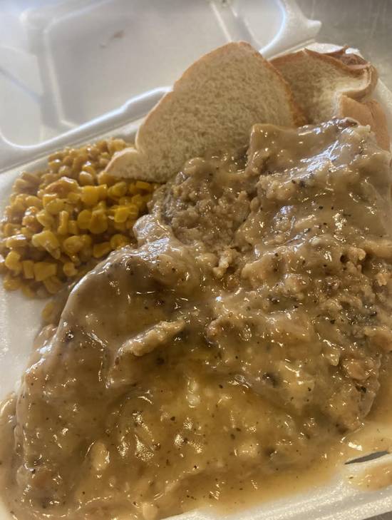 Grilled or Fried Pork Chop Dinner