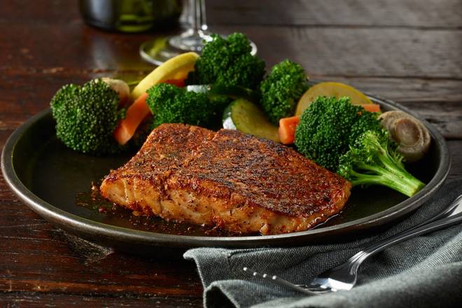 BLACKENED ATLANTIC SALMON