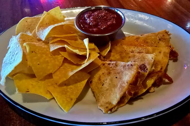KID CHICKEN QUESADILLA