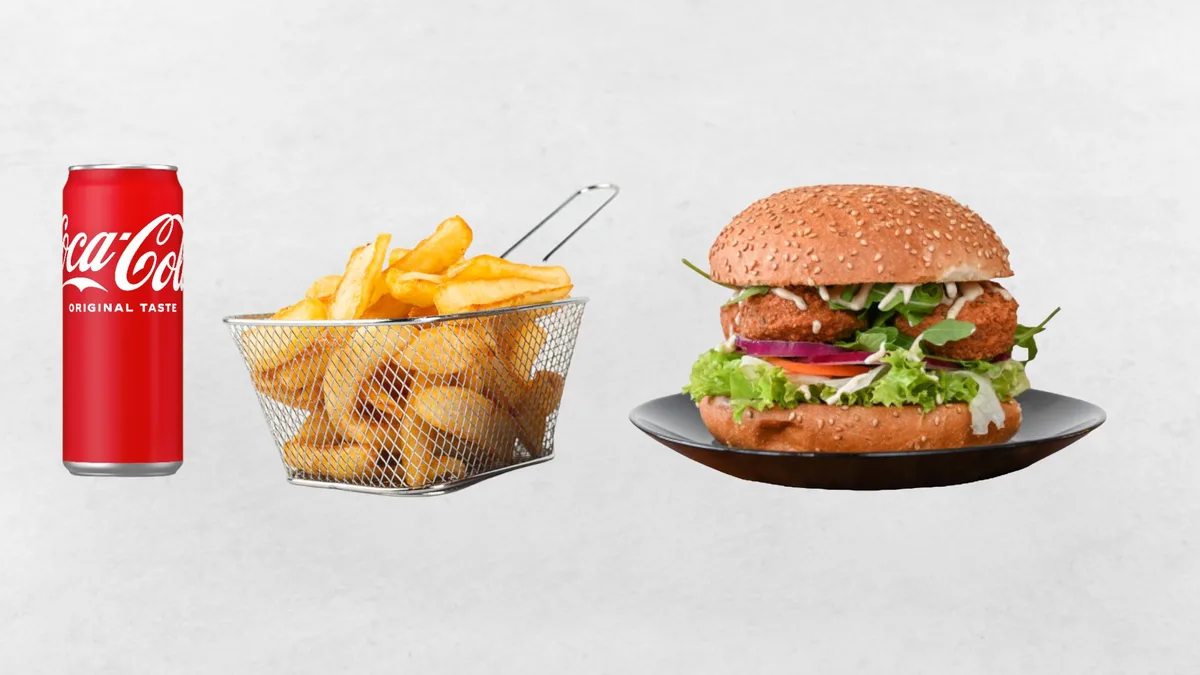 Veggie Burger Menu